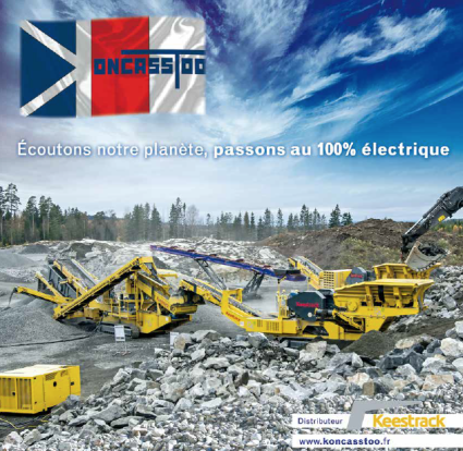 KEESTRACK, LOCATION, VENTE, PIECES, ASSISTANCE, CONCASSEUR, CRIBLE, MOBILE, ELECTRIQUE, EDGE, CONVOYEUR,